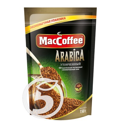 Кофе "Maccoffee" Arabica растворимый 150г по акции в Пятерочке