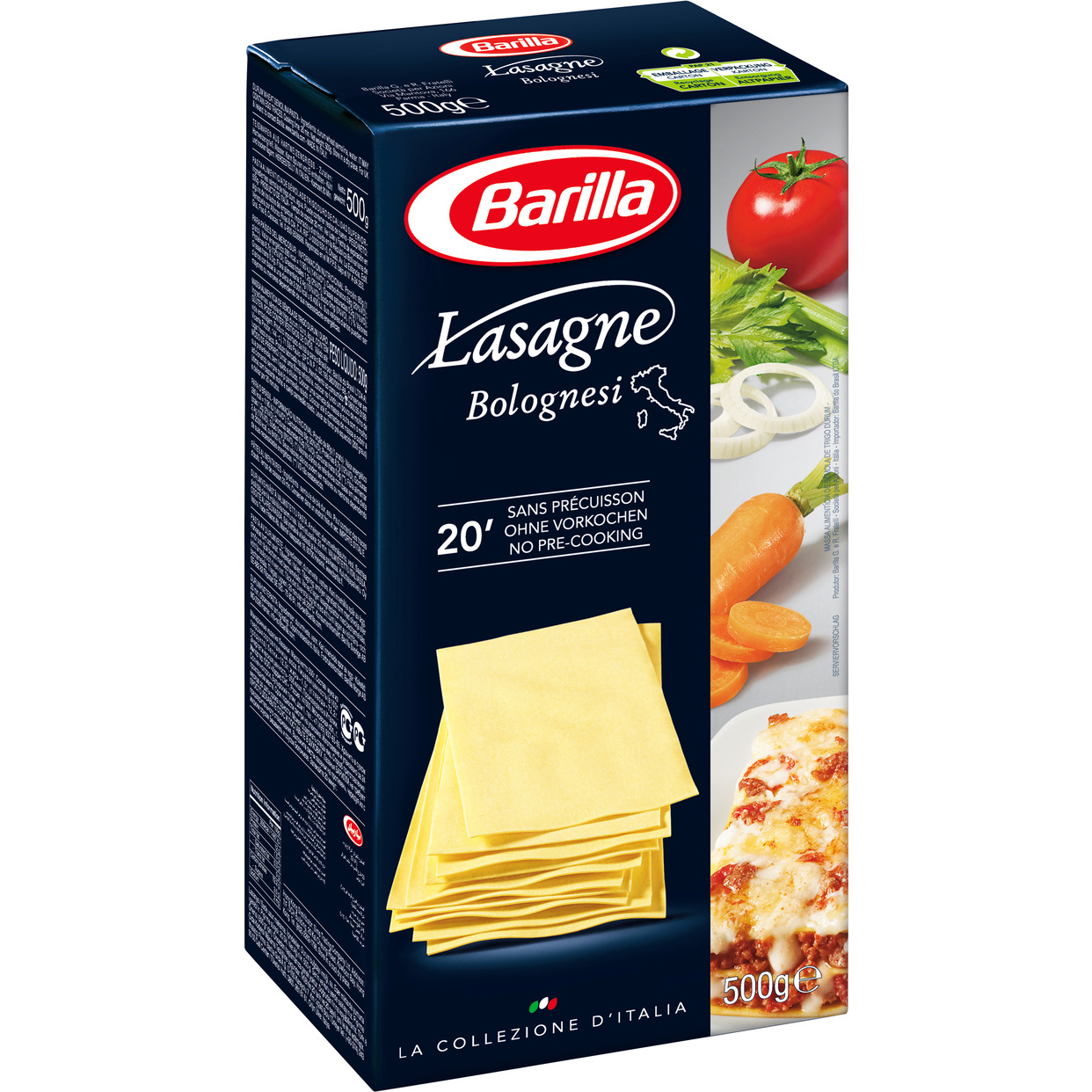 Акция в Пятерочке на Листы для лазаньи Barilla Lasagne 500 г