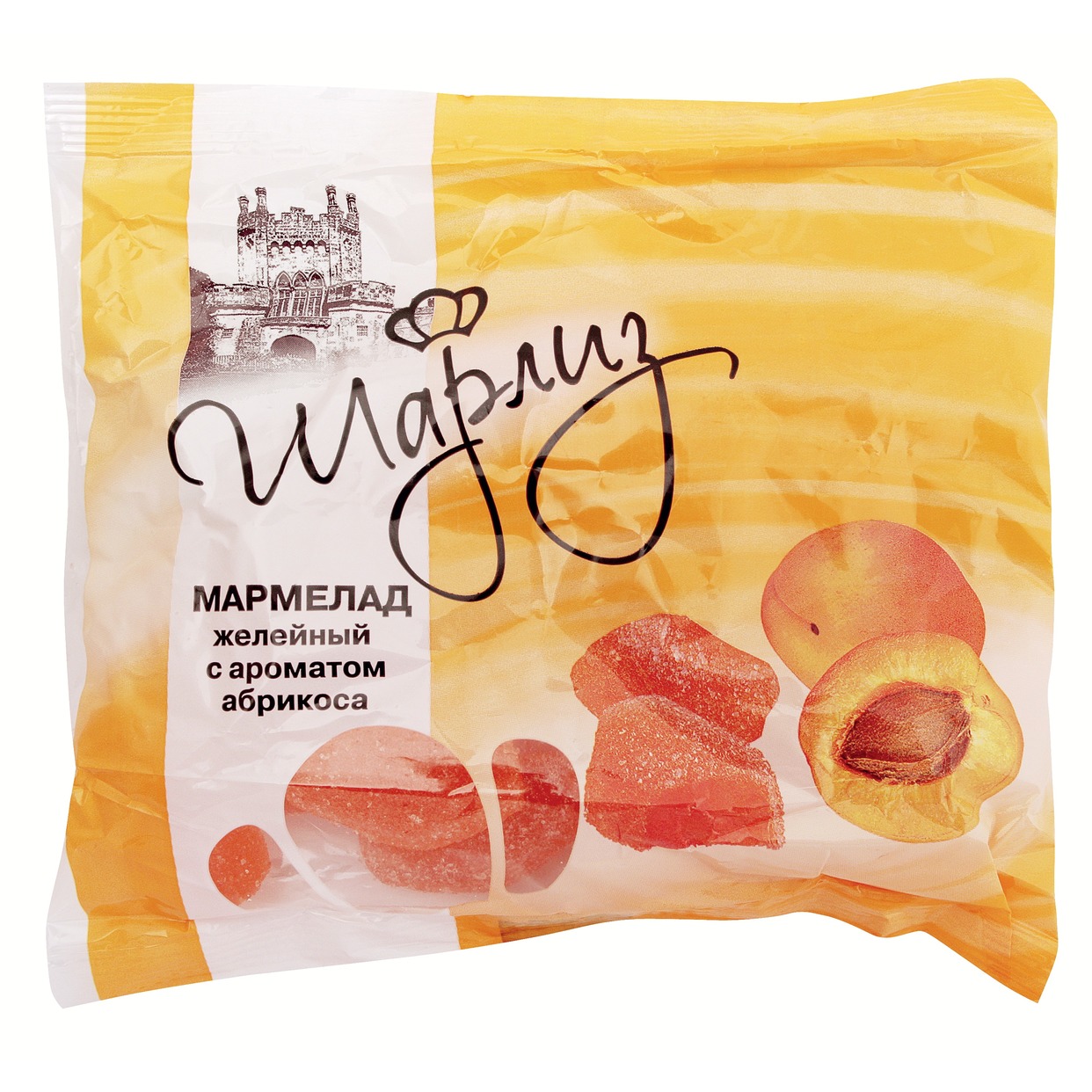 Мармелад Шарлиз желейный со вкусом абрикоса 300 г по акции в Пятерочке