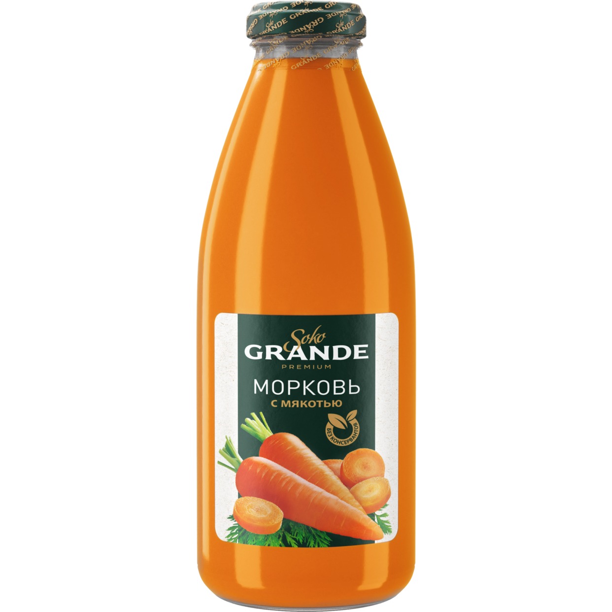 Нектар Soko Grande, морковь, 0,75 л по акции в Пятерочке