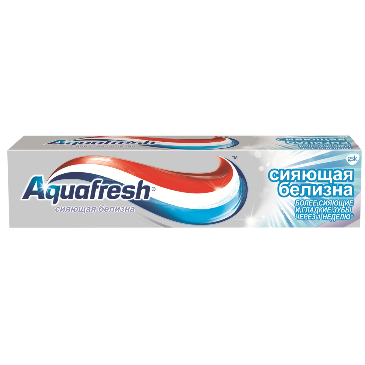 Зубная паста Aquafresh, сияющая белизна, 100 мл по акции в Пятерочке