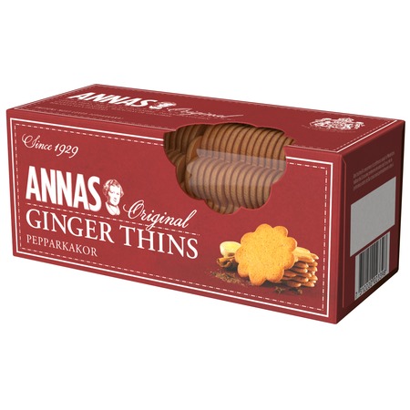 ANNAS Печенье тонкое имбирное 150г