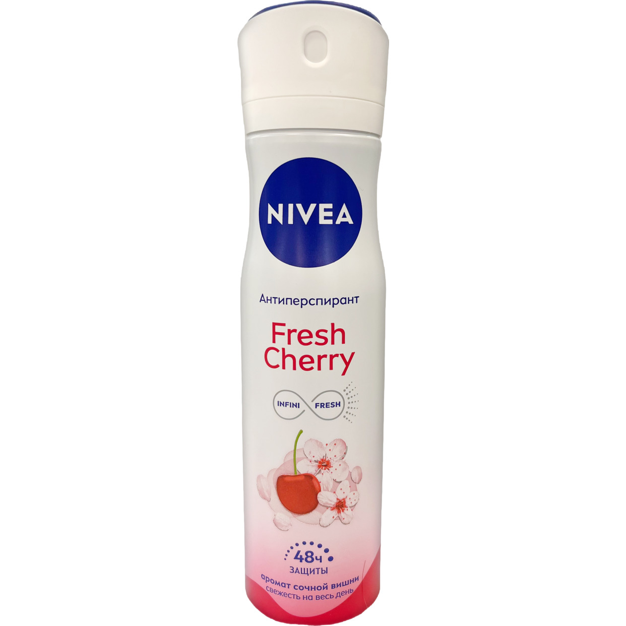 Антиперспирант «Fresh Cherry» марки «Nivea», 150мл по акции в Пятерочке