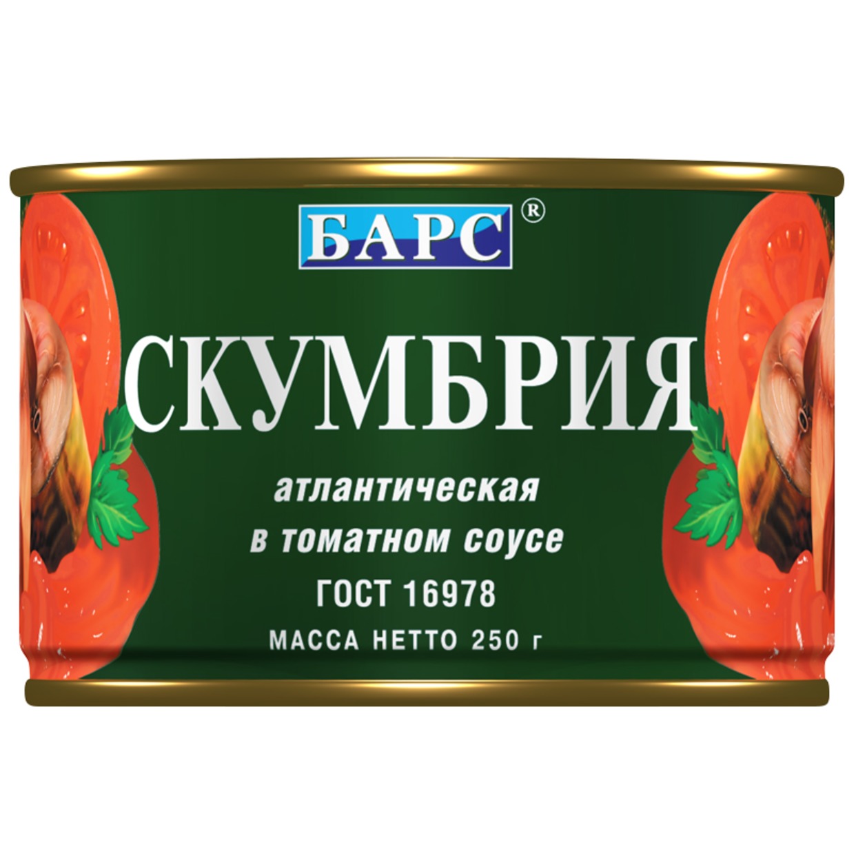 БАРС Скумбрия в т/с 250г