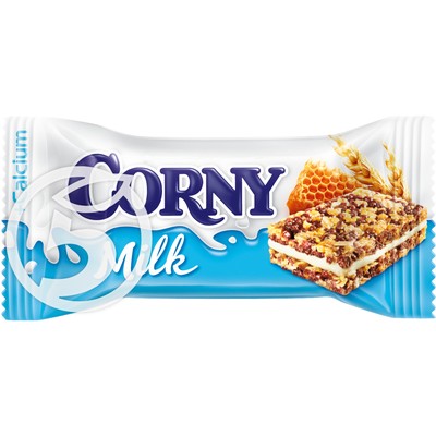 Батончик "Corny" Milk с медом злаковый 30г