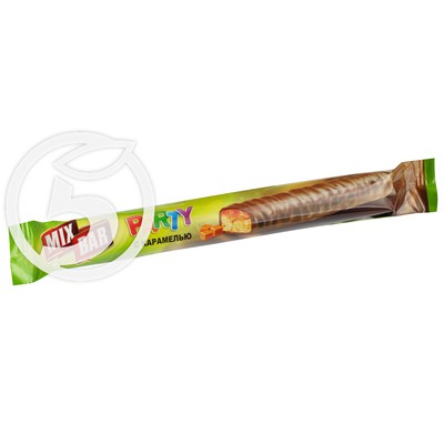 Батончик "Mixbar" шоколадный с печеньем и карамелью 47г