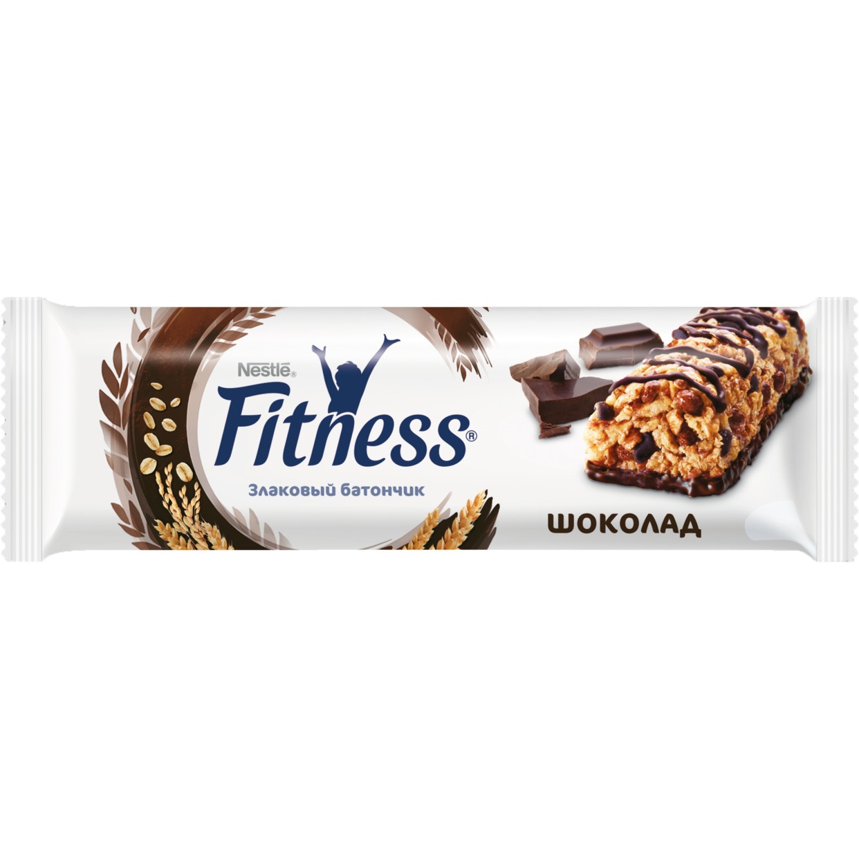 Батончик "Nestle" Fitness Шоколад с цельными злаками и шоколадом 23,5г