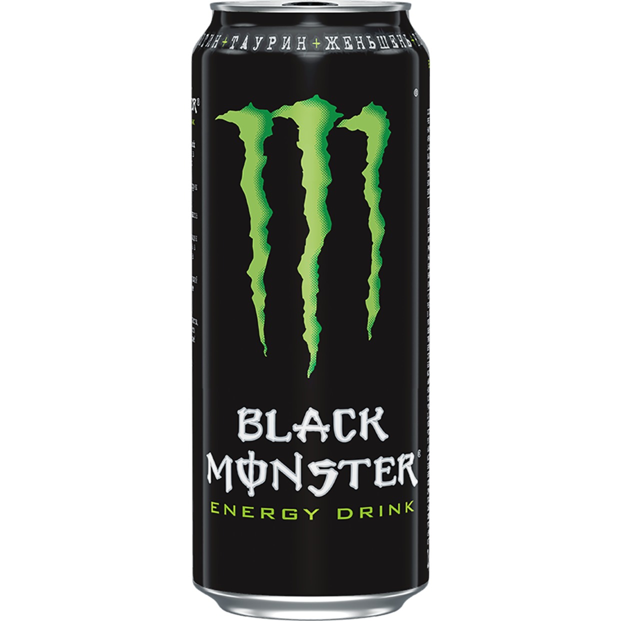 Black Monster - БЛЭК МОНСТР напиток безалкогольный тонизирующий (энергетический) газированный 0.449л