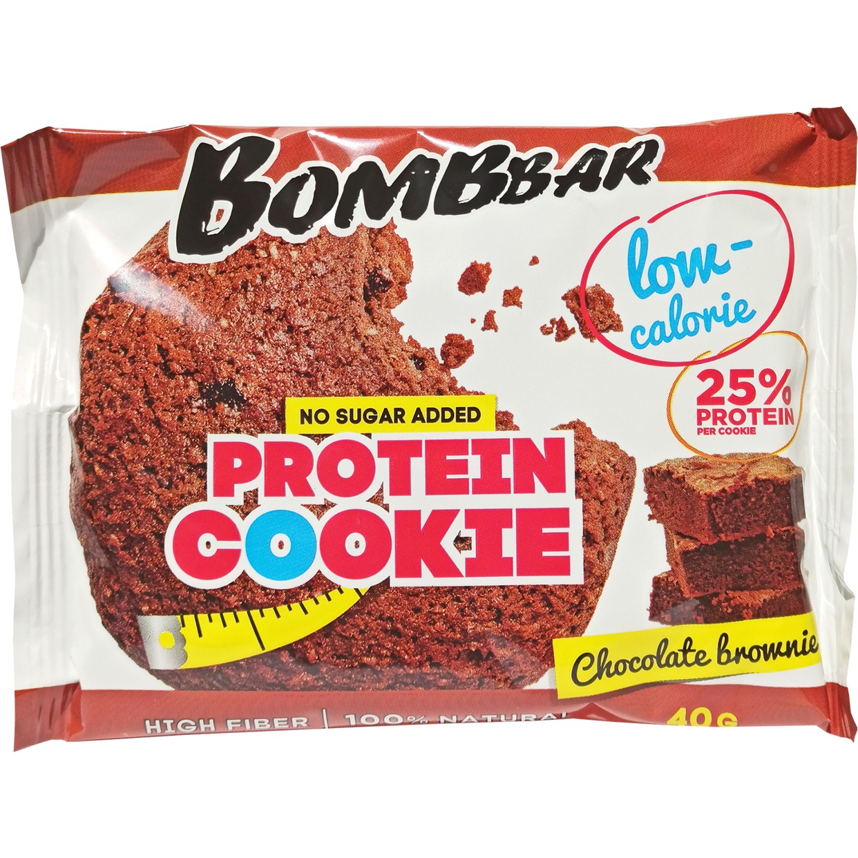 BOMBBAR Печенье неглазированное " Шоколадный брауни" 40 гр. по акции в Пятерочке