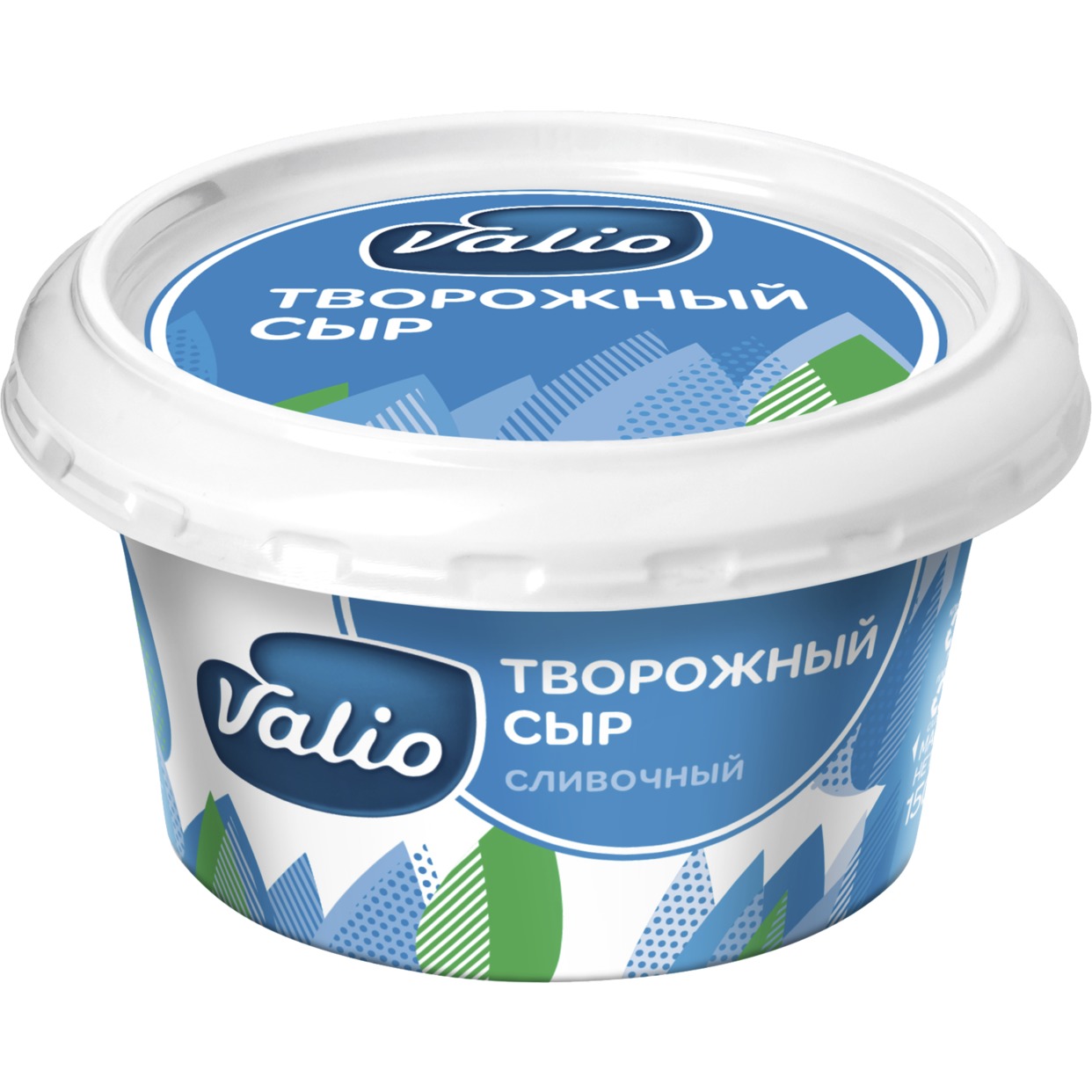 БЗМЖ Сыр творожный Valio «Сливочный» мдж 70% 150г