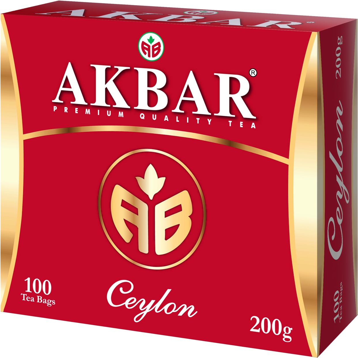 Чай Акбар Ceylon, черный, 100 пак. х2 г