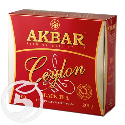 Чай "Akbar" Ceylon черный 100пак*2г