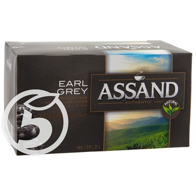 Чай "Assand" c ароматом бергамота 25пак*2г по акции в Пятерочке