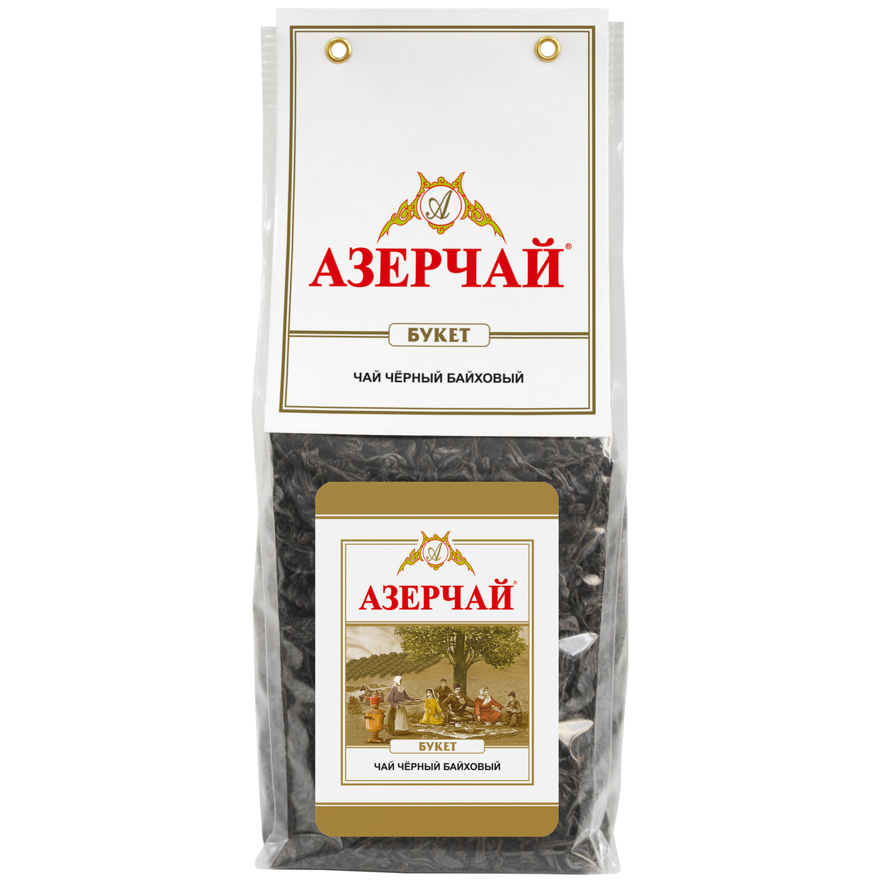 Чай черный Азерчай Букет крупнолистовой 200 г