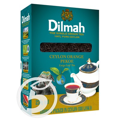 Чай "Dilmah" Цейлон черный крупнолистовой 250г по акции в Пятерочке