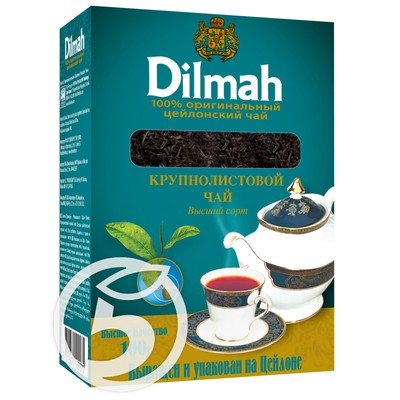 Чай "Dilmah" Цейлон крупнолистовой черный 100г