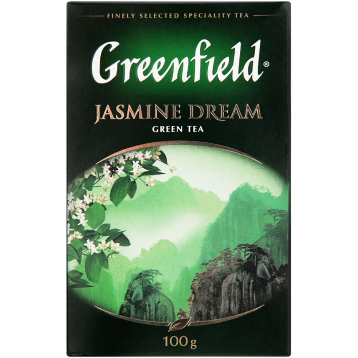 Чай GREENFIELD JASMINE DREAM зеленый крупнолис 100г
