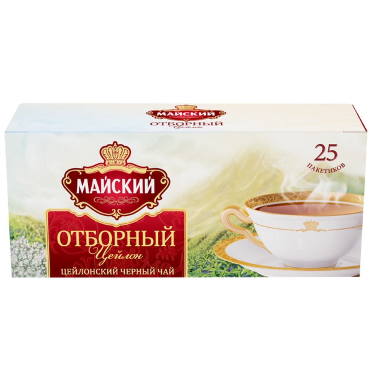 Чай Майский Отборный, 25х2 г по акции в Пятерочке