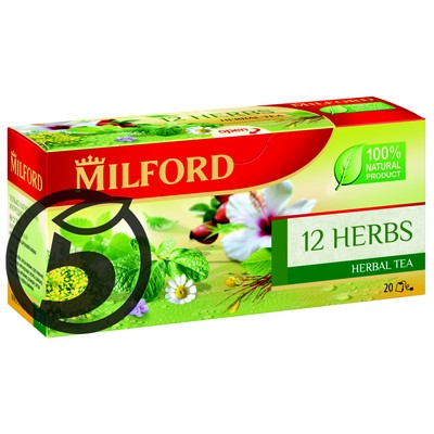 Чай "Milford" 12 Herbs травяной 20пак