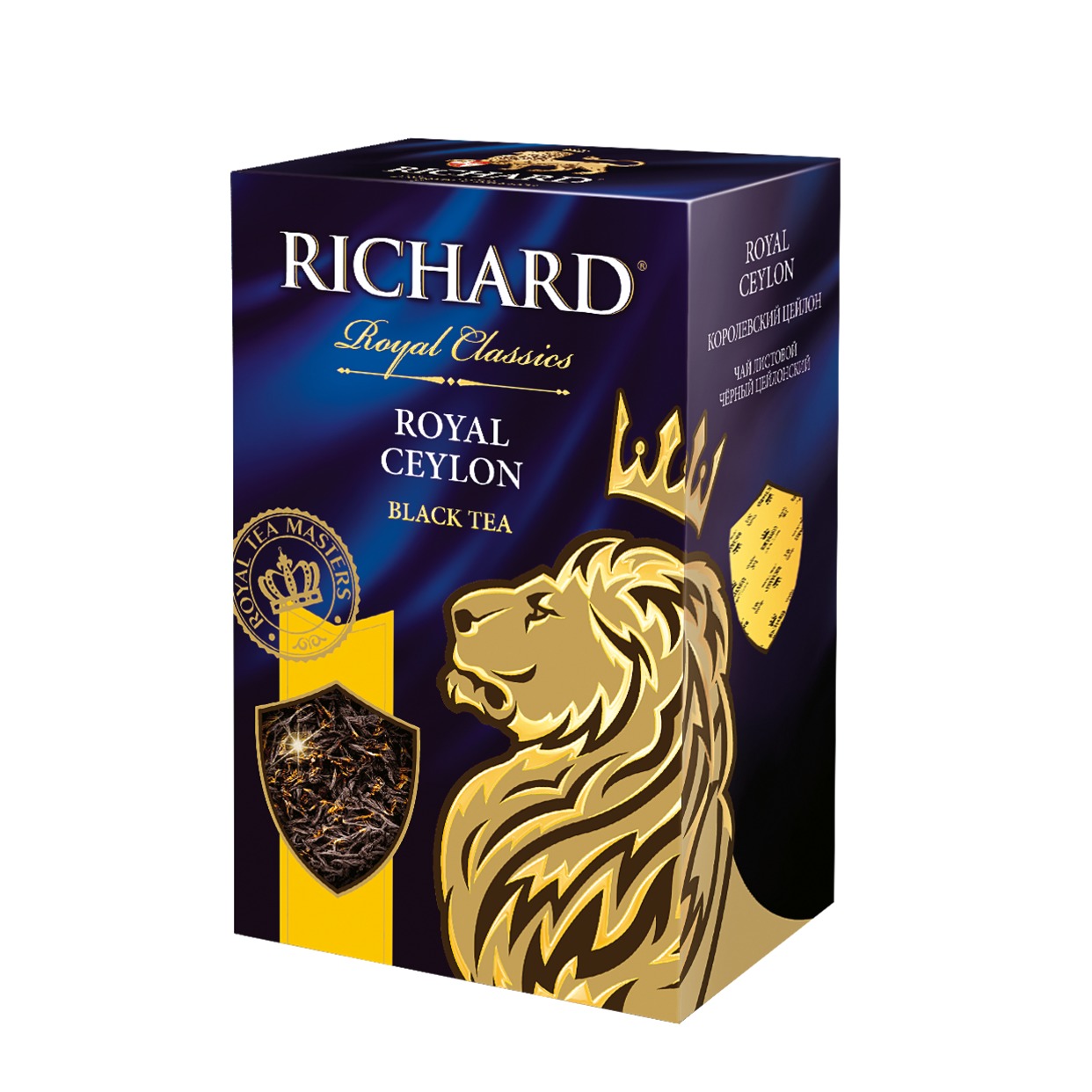 Чай "Richard" Королевский Цейлон листовой черный 90г по акции в Пятерочке