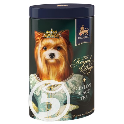 Чай "Richard" The Royal Dogs черный крупнолистовой 80г по акции в Пятерочке