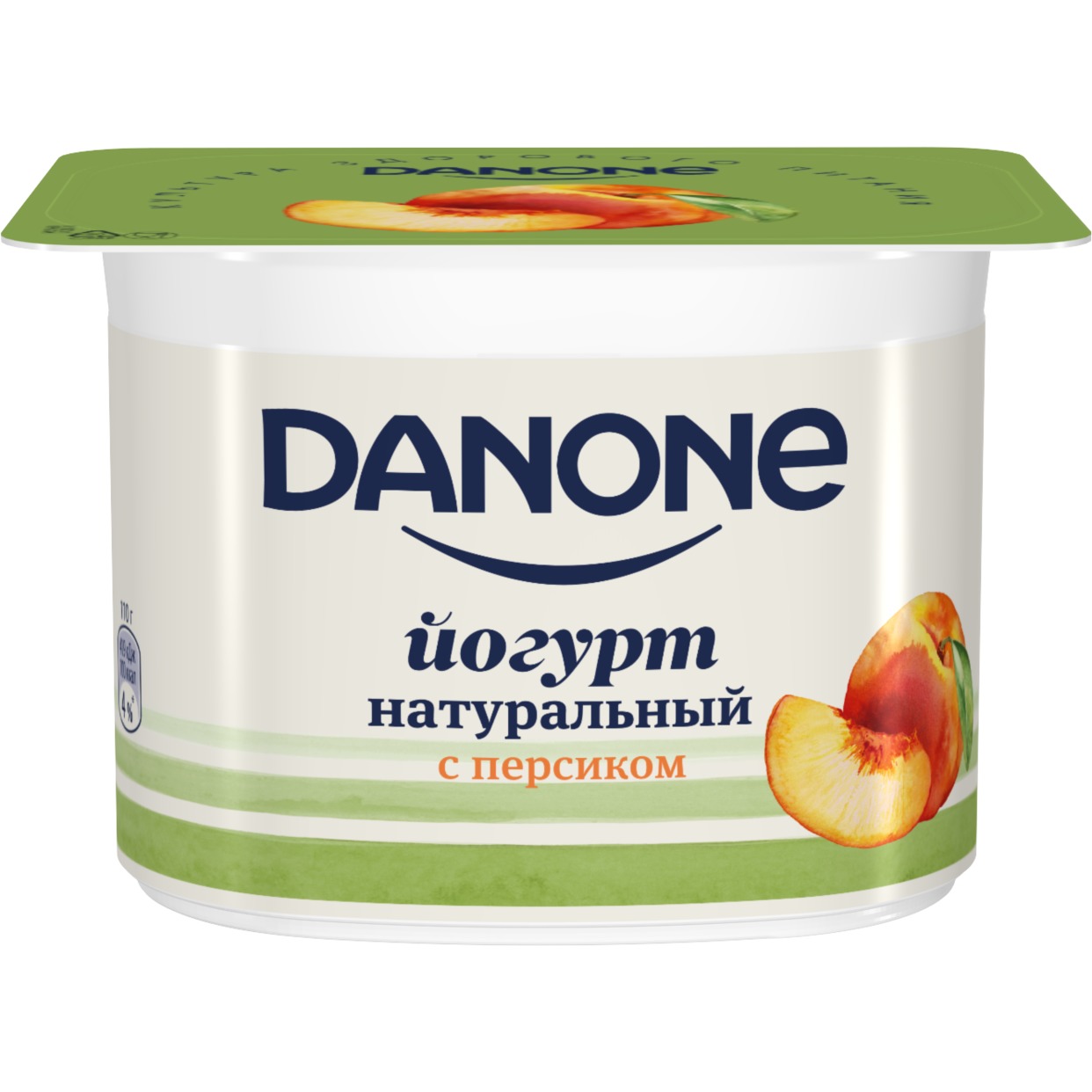 ДАНОН Йогурт 2,9% персик 110г