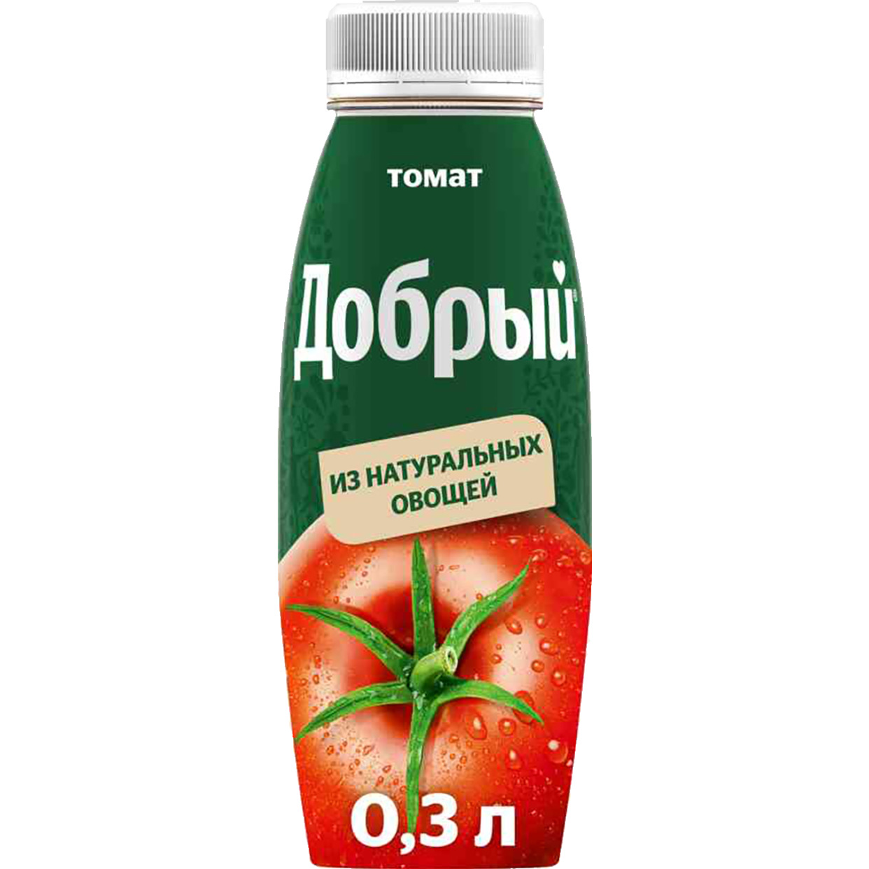Добрый Нектар томатный с сахаром и солью 0.3л