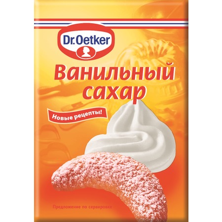 DR.OETKER Сахар ванильный 8г по акции в Пятерочке