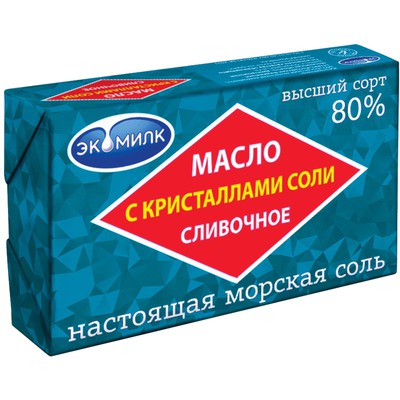 ЭКОМИЛК Масло сл.крист.соли в/с 80% 180г