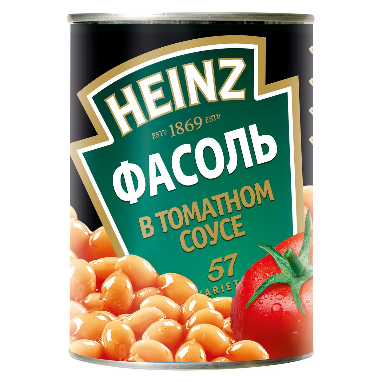 Фасоль Heinz, в томатном соусе, 415 г
