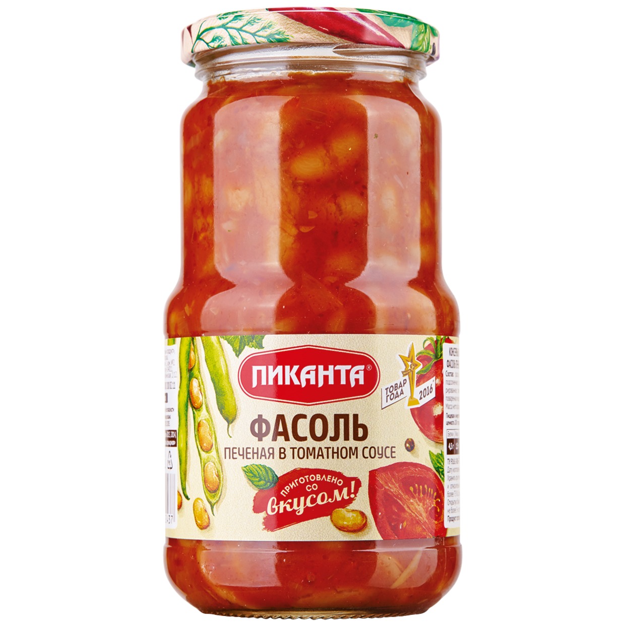 Фасоль печеная в томатном соусе, Пиканта, 530 г по акции в Пятерочке