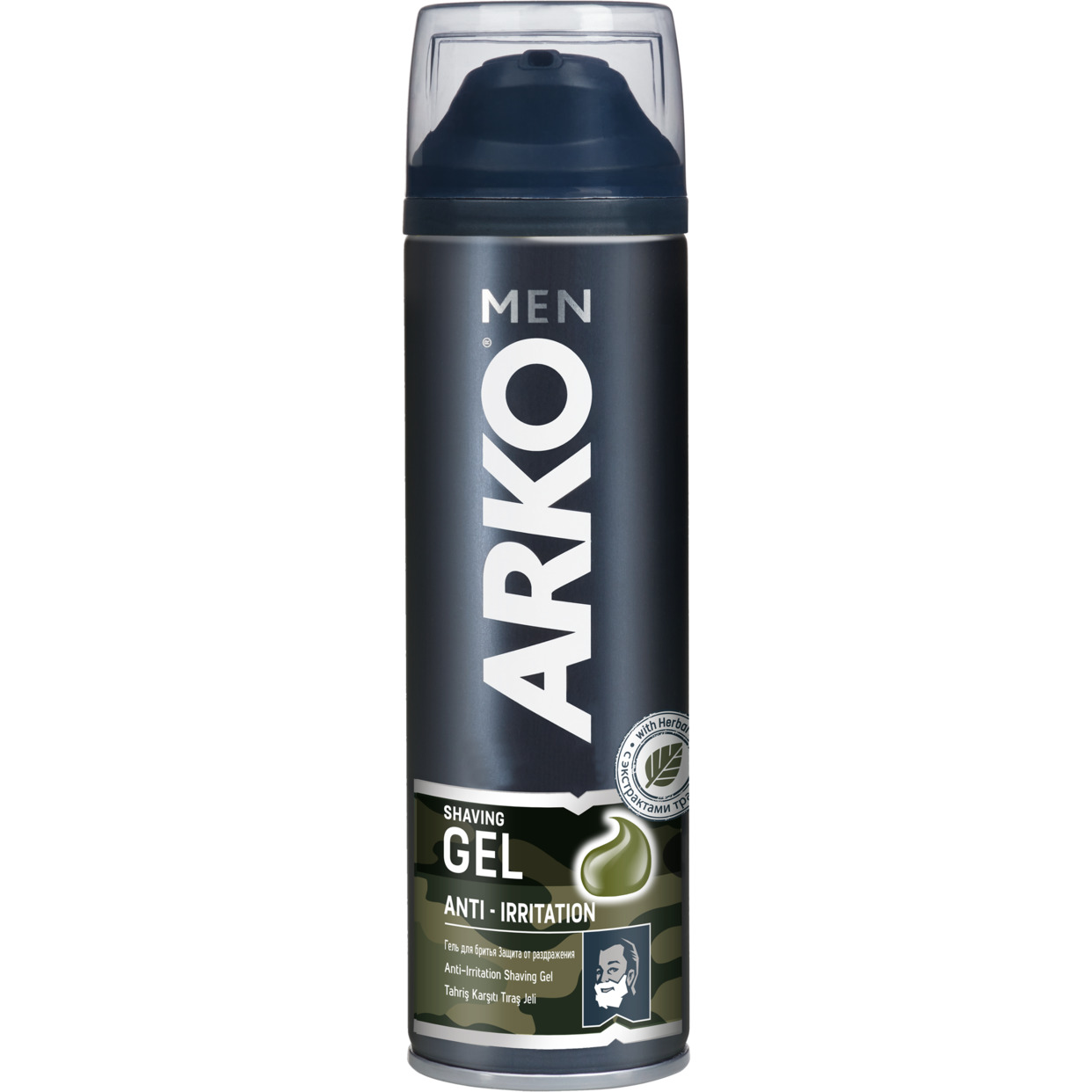 Гель для бритья Arco Men Anti-Irritation 200 мл