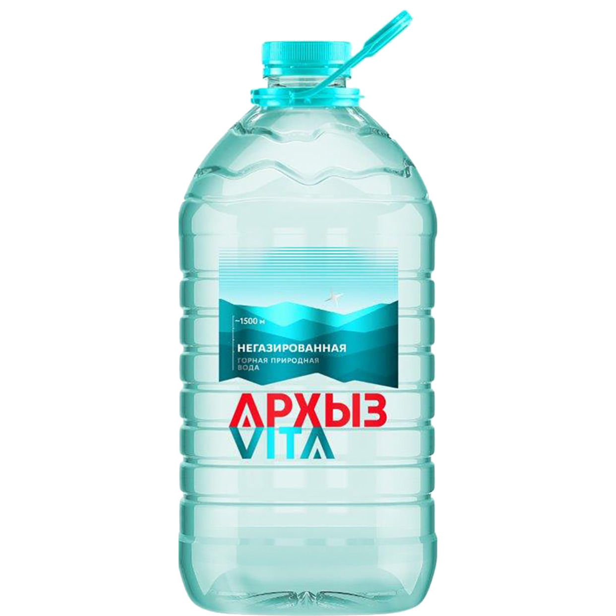 "Горная" природная питьевая вода для детского питания "Архыз", негазированная, 5л.