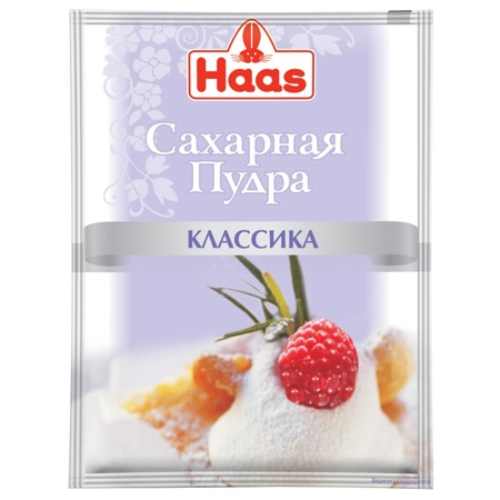 HAAS Пудра сахарная 80г по акции в Пятерочке