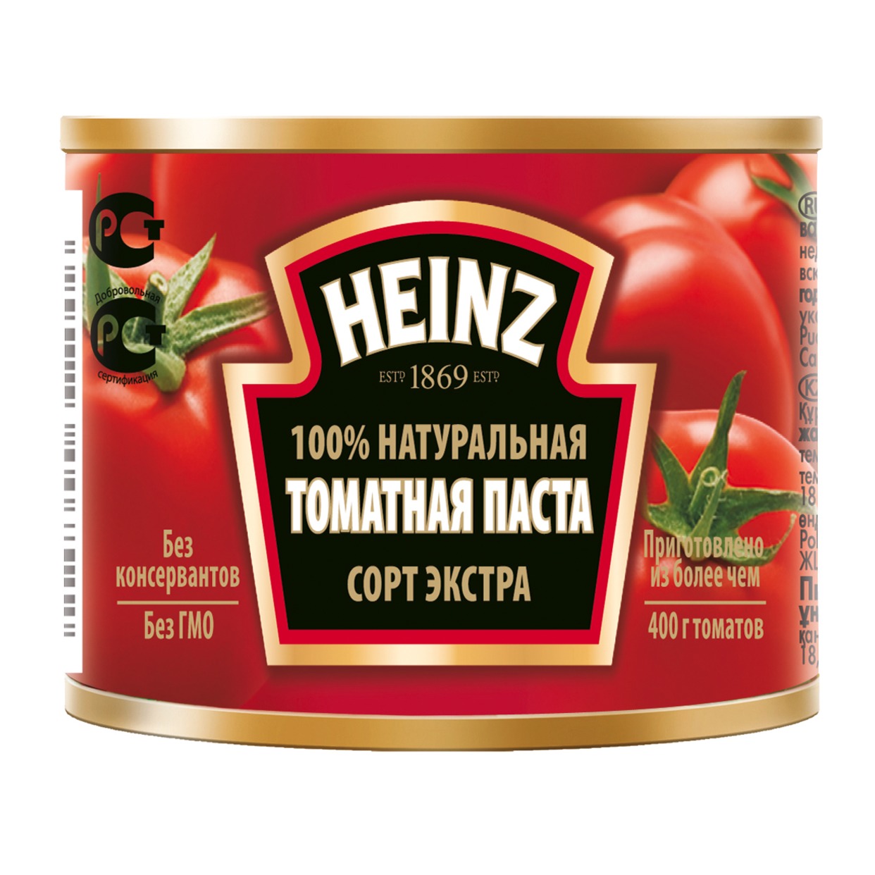 HEINZ Паста томатная ж/б 70г по акции в Пятерочке