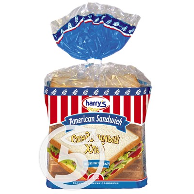 Хлеб "Harry's" American Sandwich пшеничный 470г
