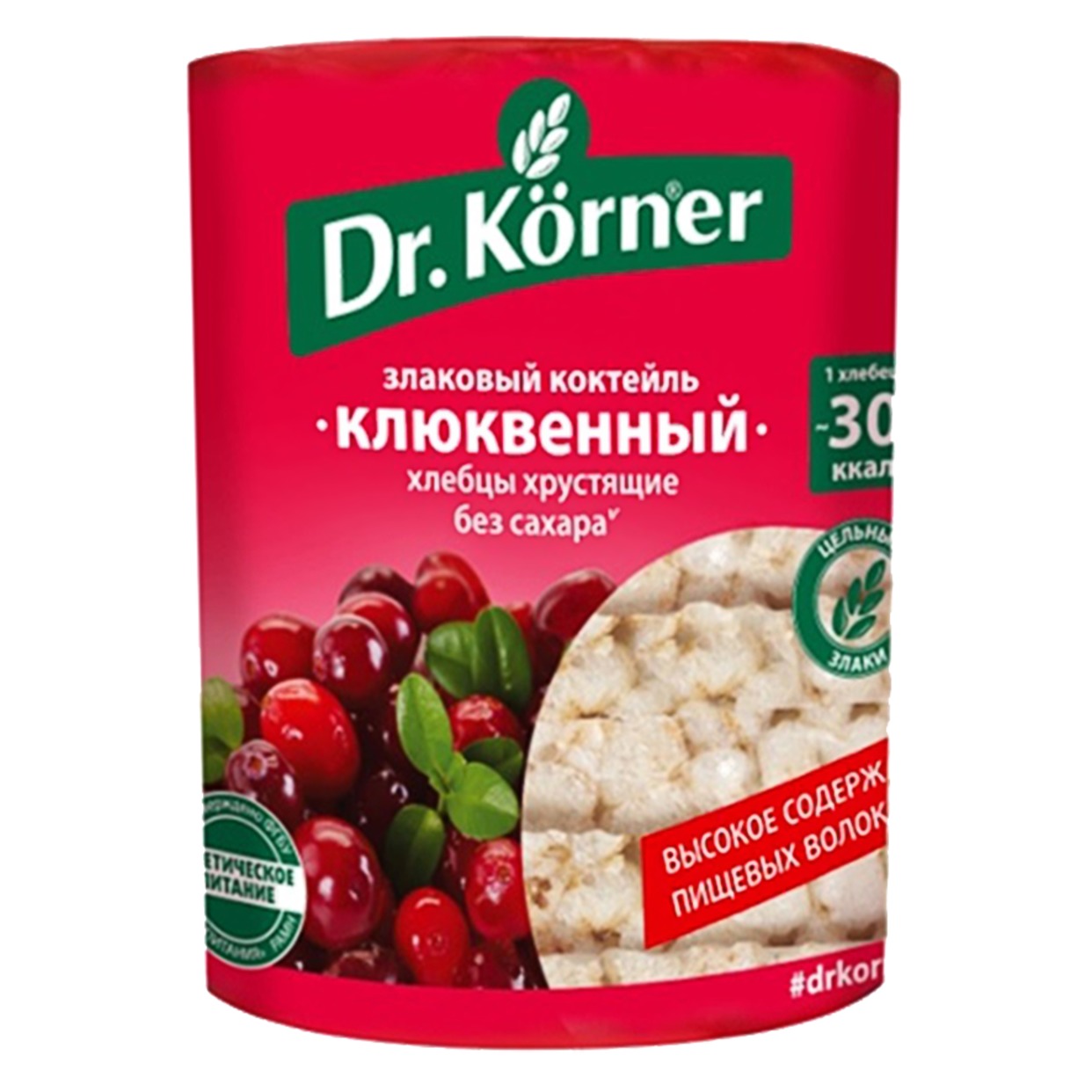 Хлебцы Злаковый коктейль, Dr.Korner, 100 г по акции в Пятерочке