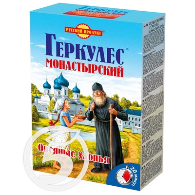 Хлопья "Русский Продукт" овсяные Геркулес Монастырский 500г