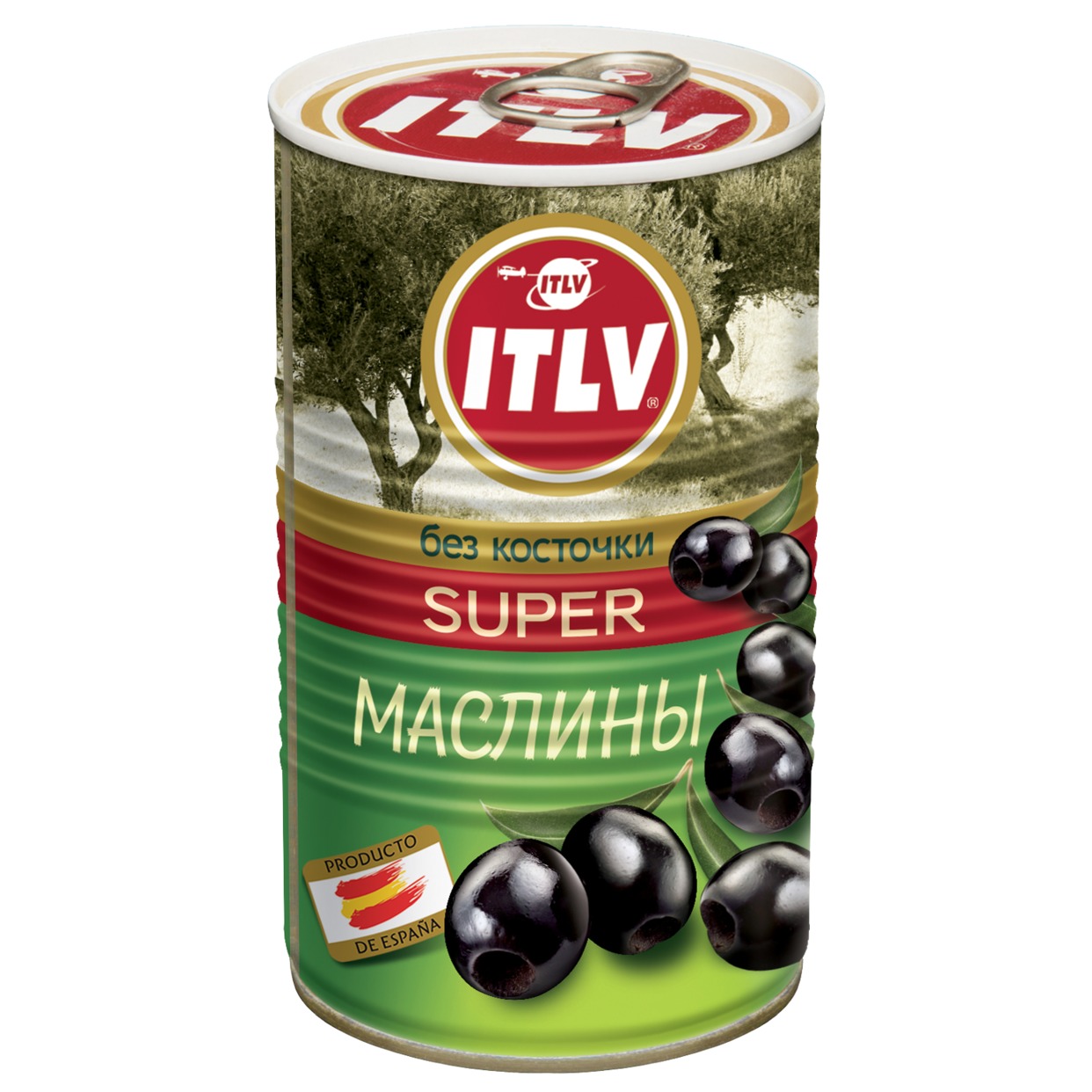 ITLV МаслиныСУП.чер.б/к ж/б350г