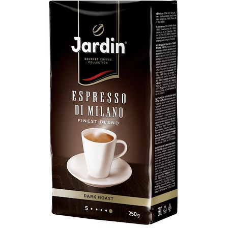 JARD.Кофе ESPRESSO DI MILANO мол.250г
