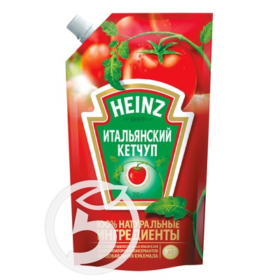 Кетчуп "Heinz" Итальянский 350г по акции в Пятерочке