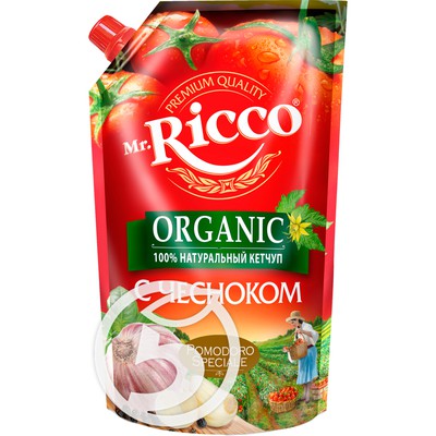 Кетчуп "Mr. Ricco" Pomodoro Speciale с чесноком 350г