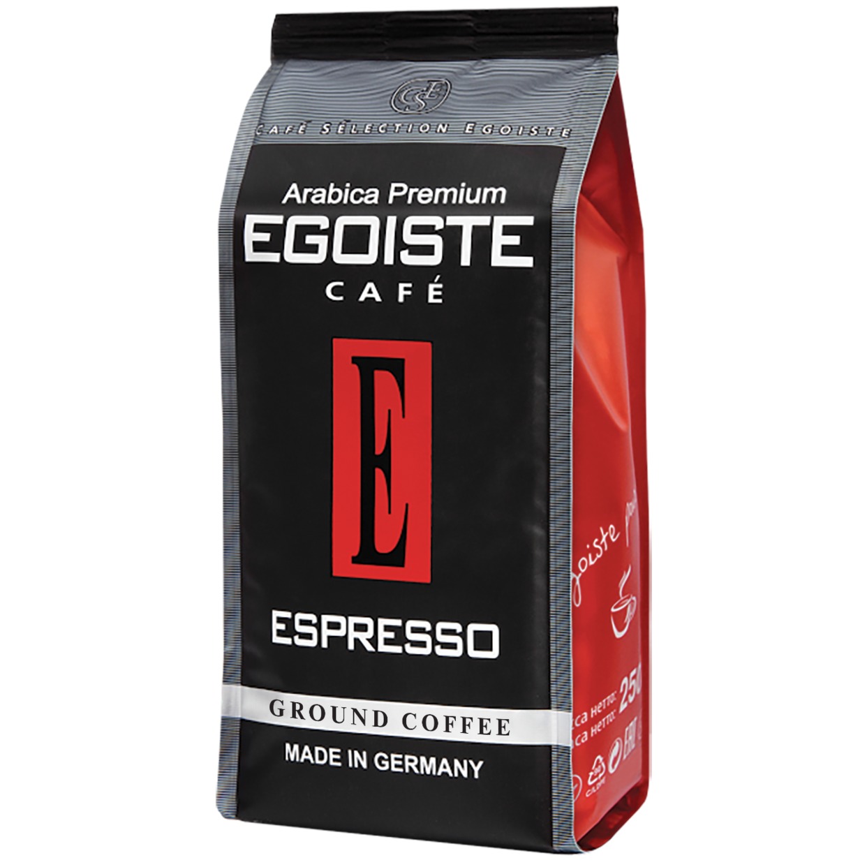 Кофе Egoiste Espresso, молотый, 250 г по акции в Пятерочке