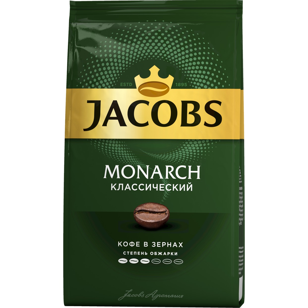 Кофе Jacobs Monarch, в зернах, 800 г по акции в Пятерочке