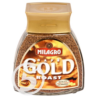 Кофе "Milagro" Gold Roast растворимый 100г по акции в Пятерочке