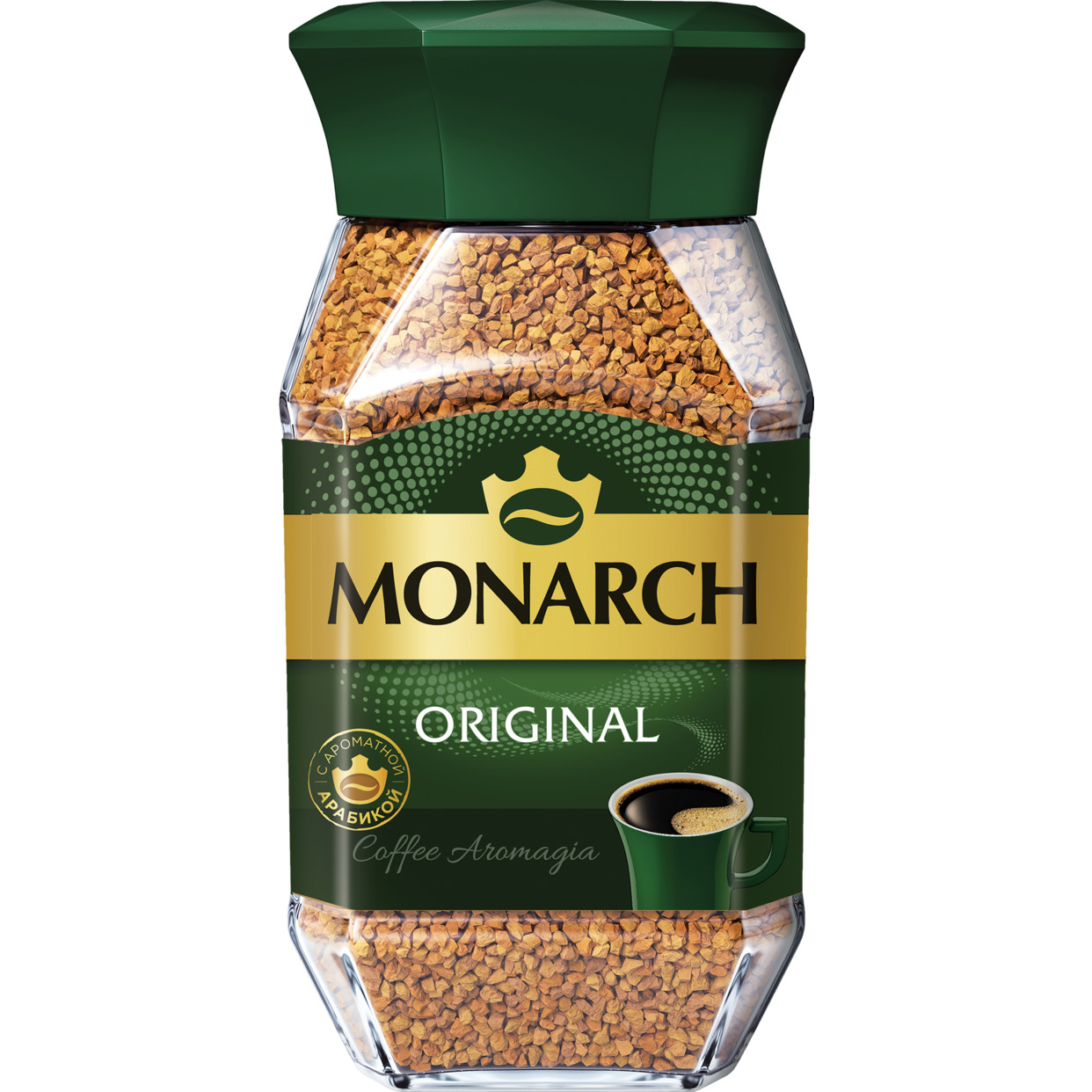 Кофе натуральный растворимый сублимированный MONARCH ORIGINAL 190г по акции в Пятерочке