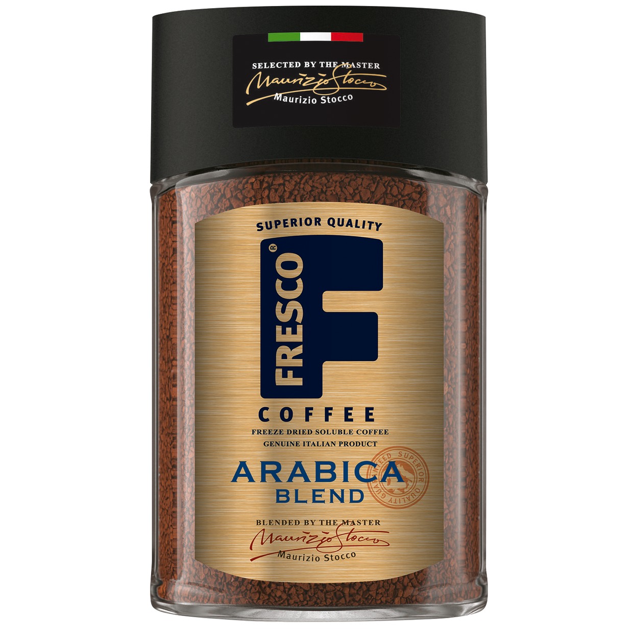 Кофе растворимый натуральный сублимированный FRESCO ARABICA BLEND 100г по акции в Пятерочке