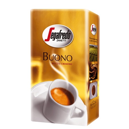 Кофе Segafredo натуральный жареный молотый "BUONO" 250г., в/у,