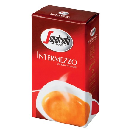 Кофе Segafredo натуральный жареный молотый «INTERMEZZO», 250г, в/у.