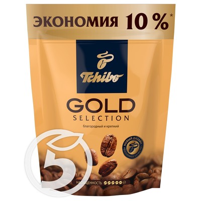 Кофе "Tchibo" Gold Selection сублимированный 75г по акции в Пятерочке